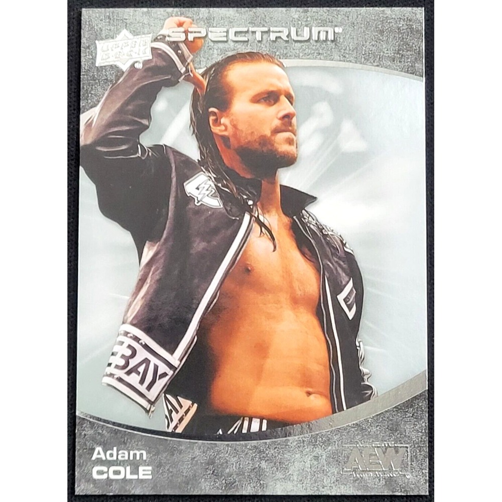 2021 UPPER DECK AEW SPECTRUM ADAM COLE ALL ELITE WRESTLING
